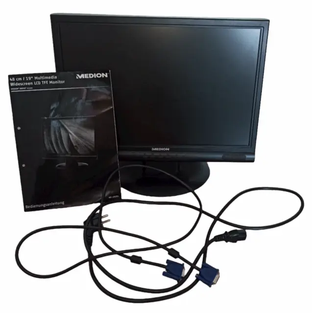 Medion Akoya P53006, 19" Zoll Widescreen LCD Monitor, 5ms, 75 Hz