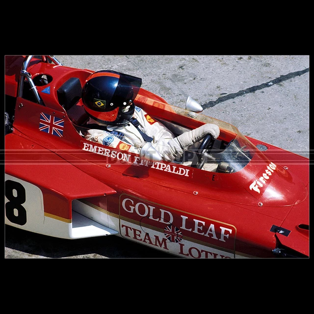 Photo Vintage F1 - Mark Donohue - Grand Prix 1971 - Pilote GP