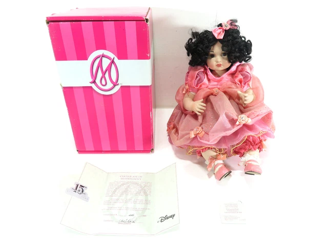 Marie Osmond Disney Babies - Disneyland Rose Doll - Neck Signed - #486 - Boxed