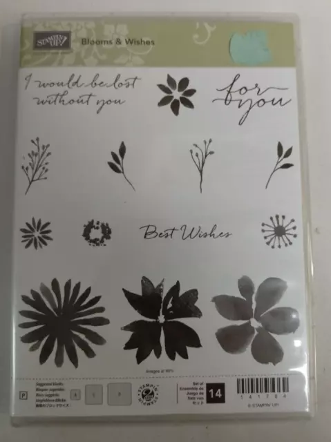 Stampin' Up! Blooms & Wishes Stamp Set