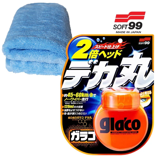 Soft99 Falco Roll On large 04107 Regenabweiser Versiegelung + Mikrofasertuch INS