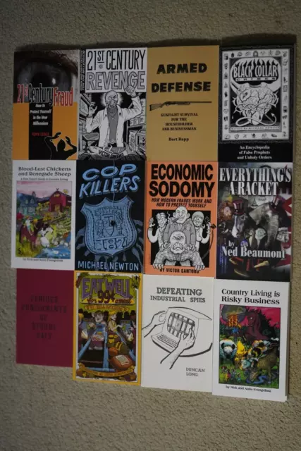 Loomponics Books Rare and Out-of-print 12 Titles Lot 1BE