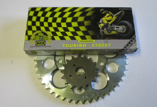 Suzuki GSX1100 SZ SD ESD 530 Regina X ring chain & sprocket kit.