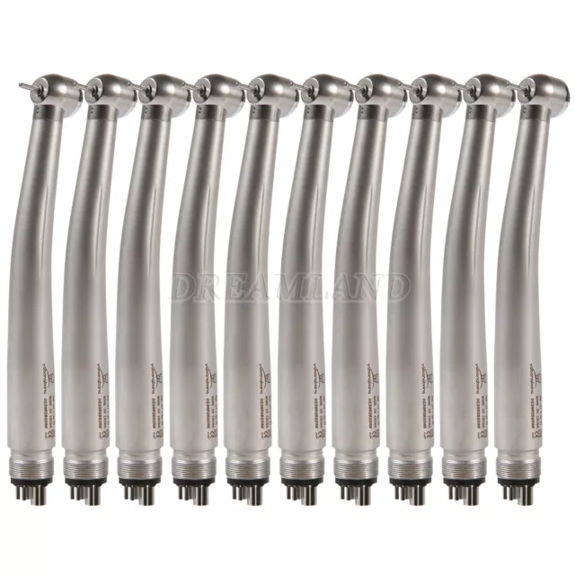 10 x Dental High Speed Handpiece Turbine 4 hole NSK Style UK 2