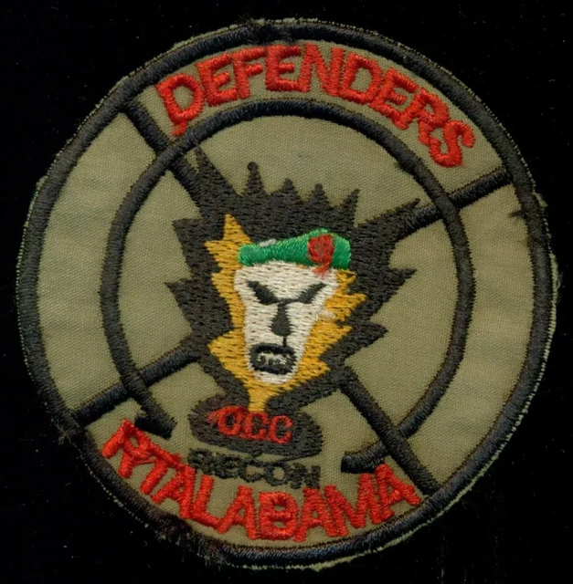 US ARMY 5TH Special Forces Group MACV-SOG RT Alabama Vietnam Patch R-6 ...