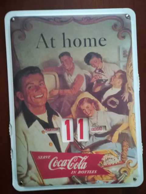 Calendario Vintage Coca Cola