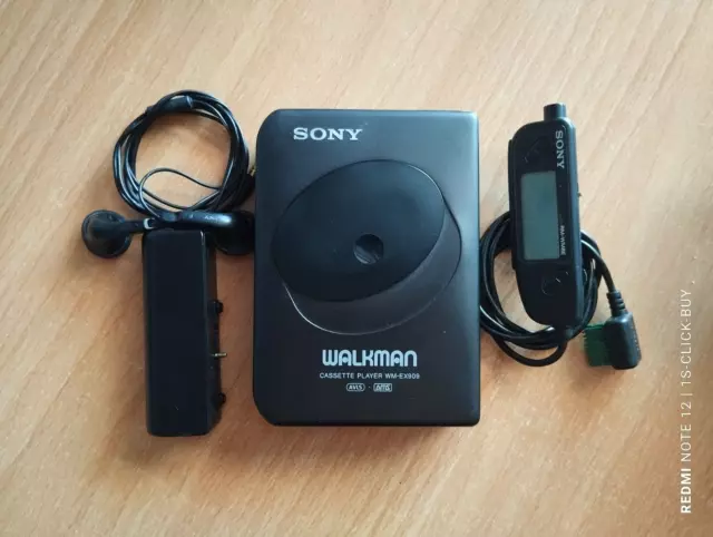 Sony Walkman Cassette player WM-EX 999 black Operation confirmed