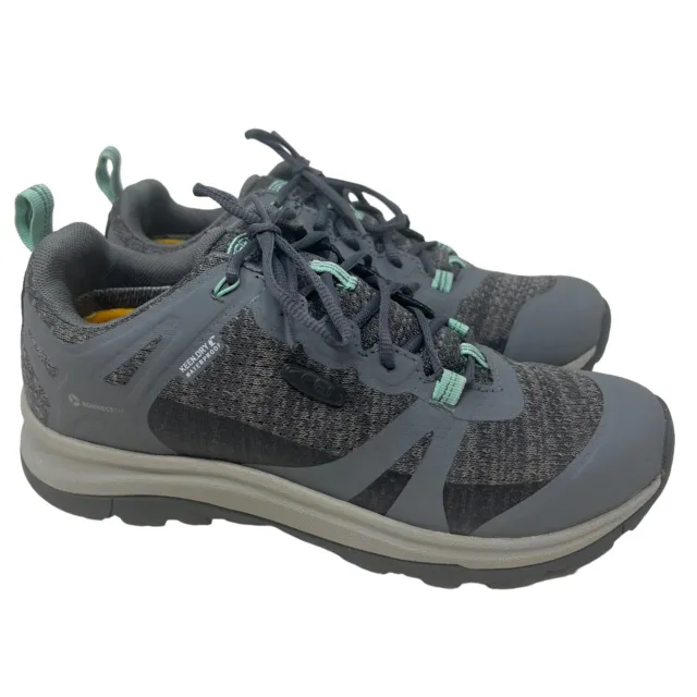 Keen Terradora II Gray Waterproof Hiking Shoes Women's Size 7.5