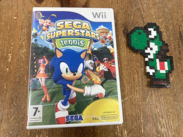 Jeu Sega Superstar Tennis Pour Nintendo Wii - Neuf Sous Blister, Tennis Fun Avec Les Personnages Sega