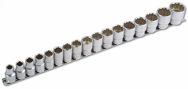 Douille Ensemble 1.3cmD 17pc - Laser 3502 Neuf