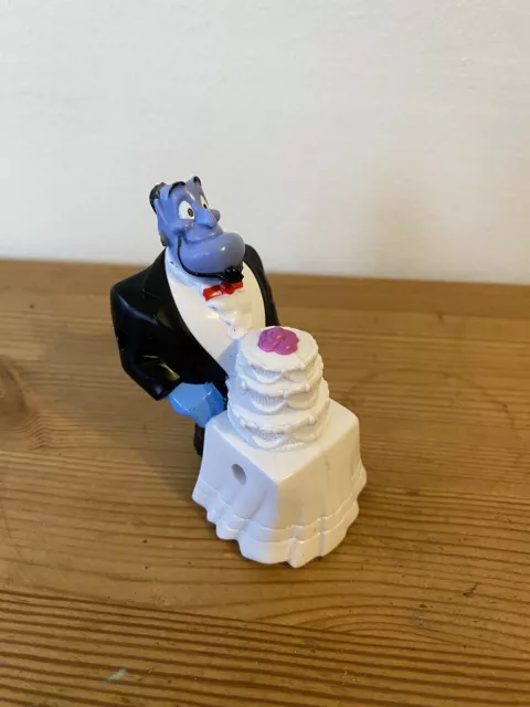 Vintage 1996 seltenes McDonalds Happy Meal Spielzeug Disney Aladdin König der Diebe Genie