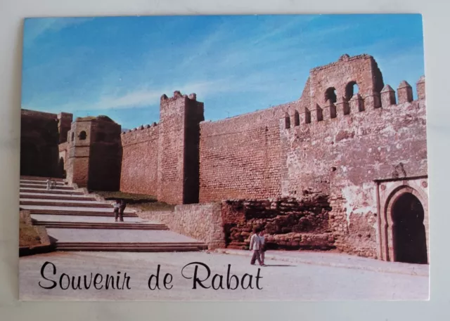 Vintage Postcard  ~ RABAT Maroc Infini Les Oudayas  1986  Morocco L 407