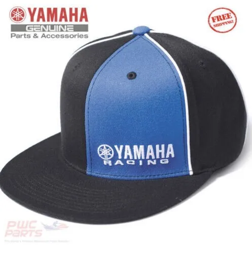 YAMAHA Course Flex-Fit Chapeau Casquette Usine Effex ™ Bleu MX Atv