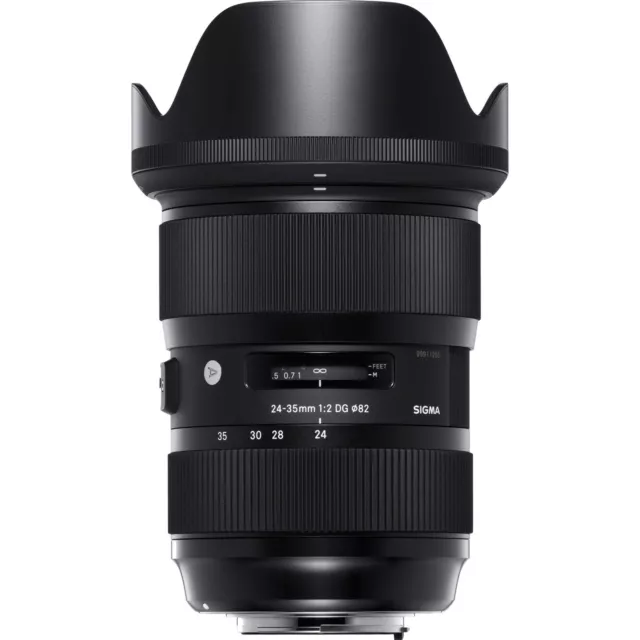 Sigma 24–35 mm F2 DG HSM ""A"" Art Objektiv für Nikon AF (UK Lagerbestand) Ex. Display 588955