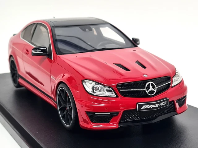 GT-SPIRIT 1:18 Mercedes-Benz C63 AMG Coupe Année De Construction 2014 Rouge Gt920