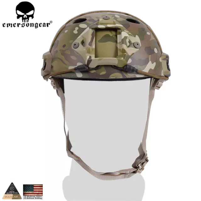 Emerson Fast Helmet PJ type Tactical Adjust Protective Combat Airsoft Paintball