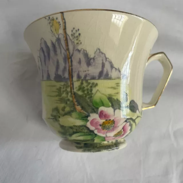 Vintage Tea Cup Royal Winton Grimwades ART DECO. 4060 Mid Century