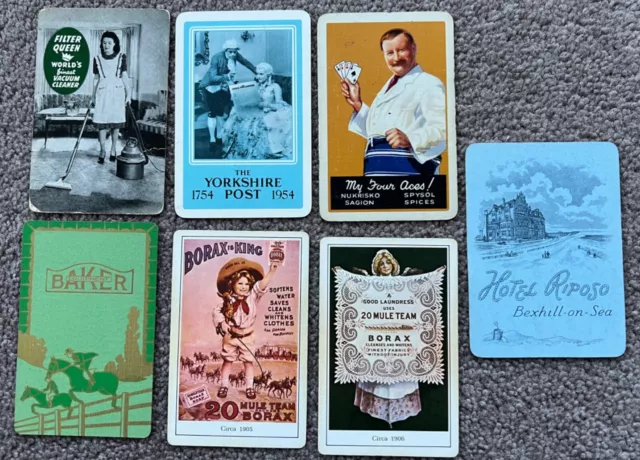 Original swap playing cards advertising sport socks chewing gum walkers