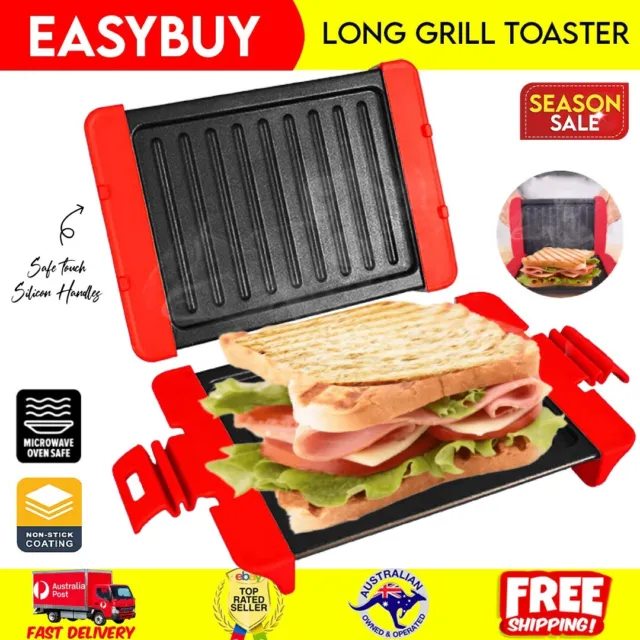 2 Pack of The Original Turbo Toastie Microwave Toasted Sandwich Maker –  ShowTV Australia