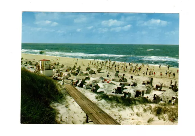 AK Ansichtskarte Nordseebad List auf Sylt / Weststrand