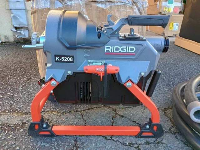 Ridgid 61688 K-5208 Drain Cleaner Machine with Guide Hose