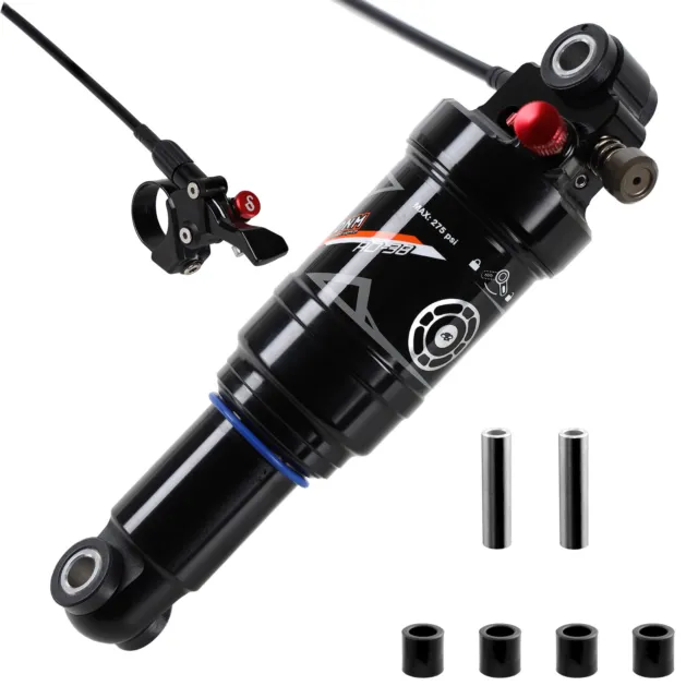 DNM AO-38RL Mountain Bike Air Rear Shock With Remote Lockout