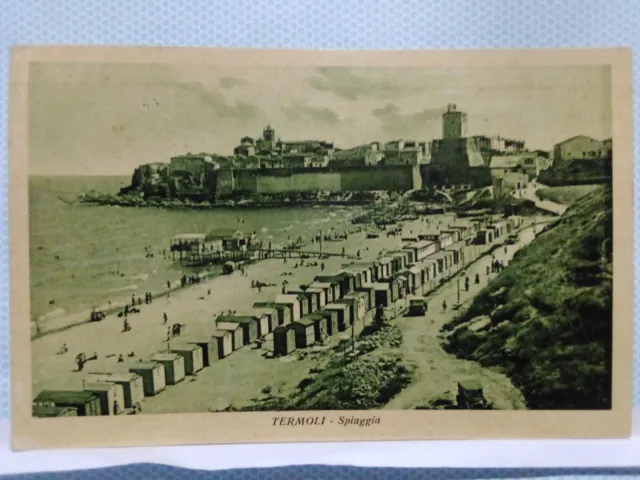 cartolina viaggiata termoli 1925