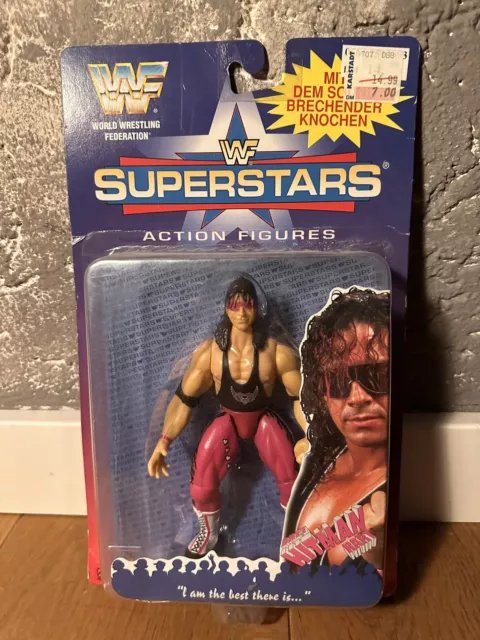 1996 JAKKS Pacific WWF Superstars Series 1 Bret Hart