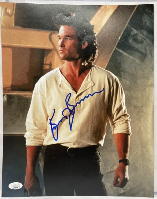 Kurt Russell Signed LARGE 11"x14" Color Photo with JSA COA (AQ90616)