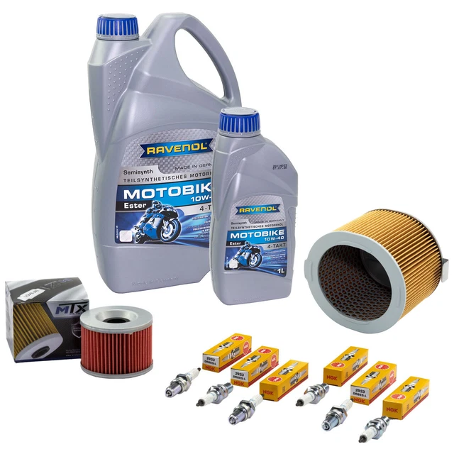 Kit Maintenance Honda BF15 A - Huile Moteur, Bougie, Huile Engrenages, Filtre à Huile - Motorfunsports