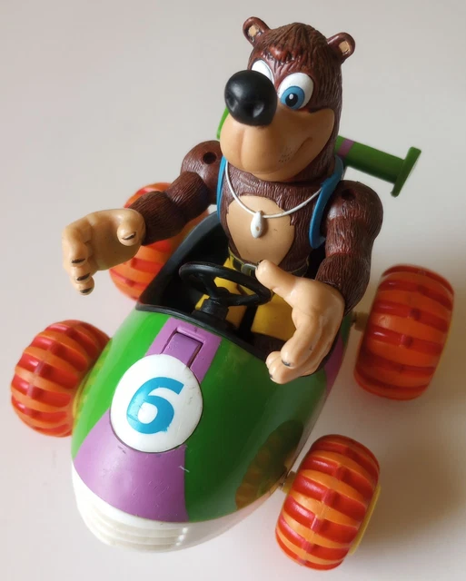 BANJO DIDDY KONG Racing Nintendo 64 N64 Toy Biz 1999 Video Game