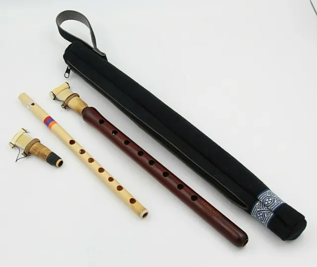 ARMENIAN DUDUK Apricot Wood + 2 Reeds + case + instruction professional flute