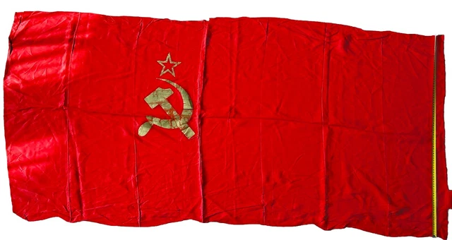Drapeau Ancien URSS Original - Époque Soviétique 1974 - Neuf - Pièce De Collection