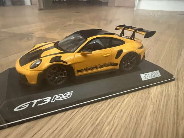 Porsche 911 (996) GT3 Jaune - Édition Limitée - Spark 1:43