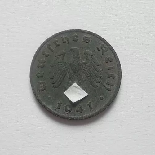 1 Pfennig Münze 1941 G Deutsches Reich (2666)