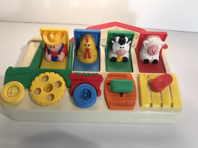 VINTAGE 1993 PRIX pêcheur 5826 grange animaux de ferme tracteur pop-up bébé jouet agriculteur EUR 18,87 - PicClick FR VINTAGE 1993 PRIX pêcheur 5826 grange animaux de ferme tracteur pop-up bébé jouet agriculteur EUR 18,87 - PicClick FR