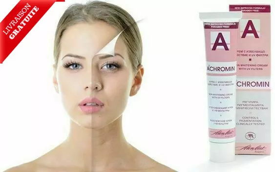 Achromin Crème blanchissant anti taches sombres, taches de vieillesse UV 45 ml