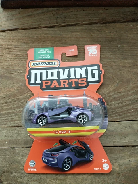 MATCHBOX MOVING PARTS 16 BMW i8 NEW