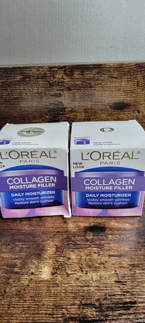 2x L'Oreal Collagen Moisture Filler Day and Night Cream 2x L'Oreal Collagen Moisture Filler Day and Night Cream