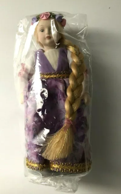 Avon RAPUNZEL Porcelain Figurine - Fairy Tale Doll Collection