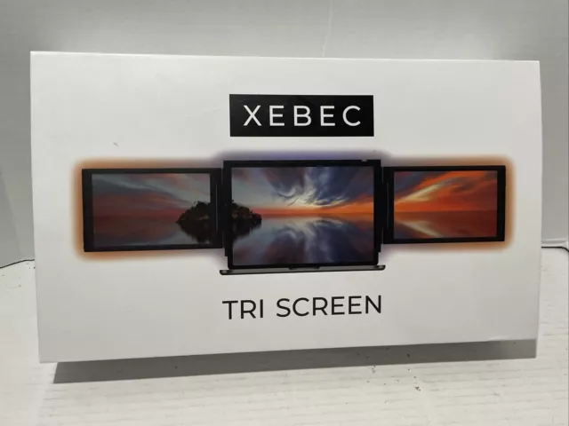 Xebec Tri-Screen 2 (XTS2) 10.1'' IPS LCD Dual Screen Monitor - See Description