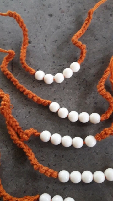 Lot De 19 Bracelets Ajustables Bénis Sai Sin Takrut - Bouddhisme Thaïlandais, Bangkok 2022