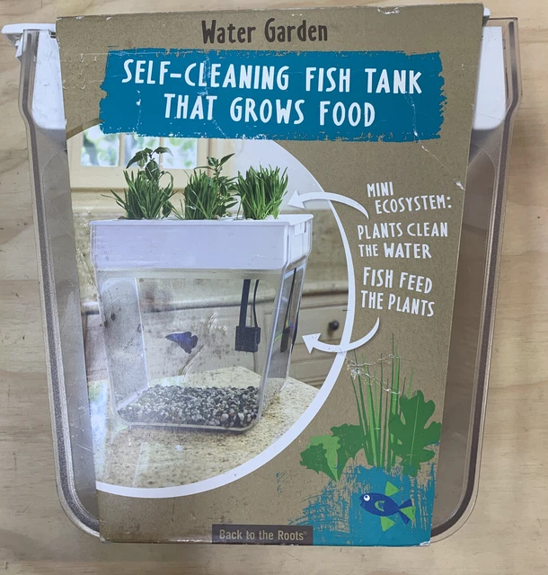 NEW Back to the Roots AquaFarm Self Cleaning Aquarium Eco Version Water Pump
