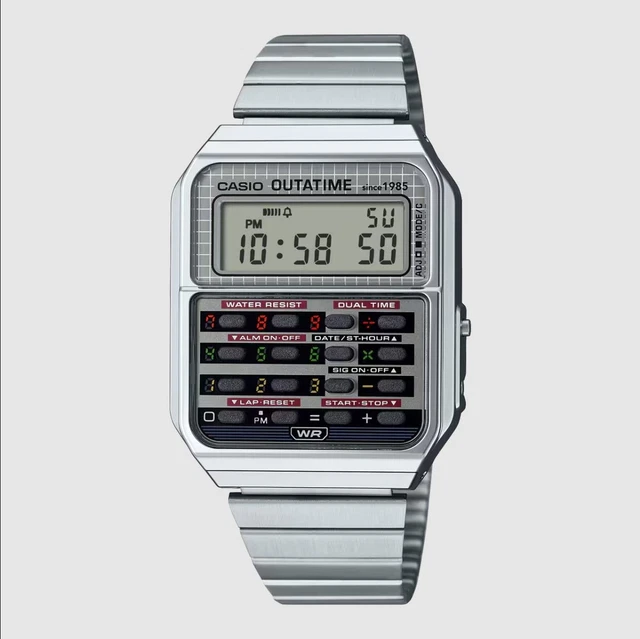 CASIO X BACK To The Future - Limited Edition Watch - CA-500WEBF-1A ...
