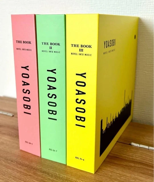 YOASOBI THE BOOK Ⅰ・Ⅱ・Ⅲ All 3 books set album CD $348.01