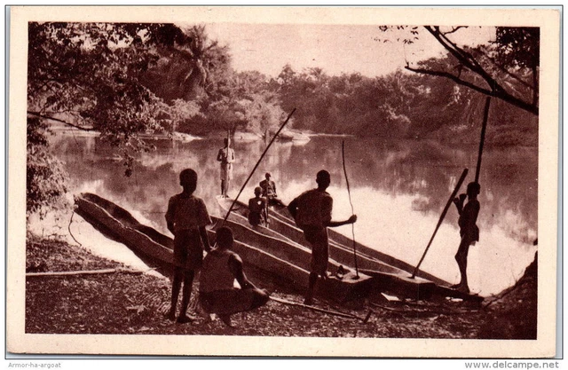 CONGO - pecheurs congolais.