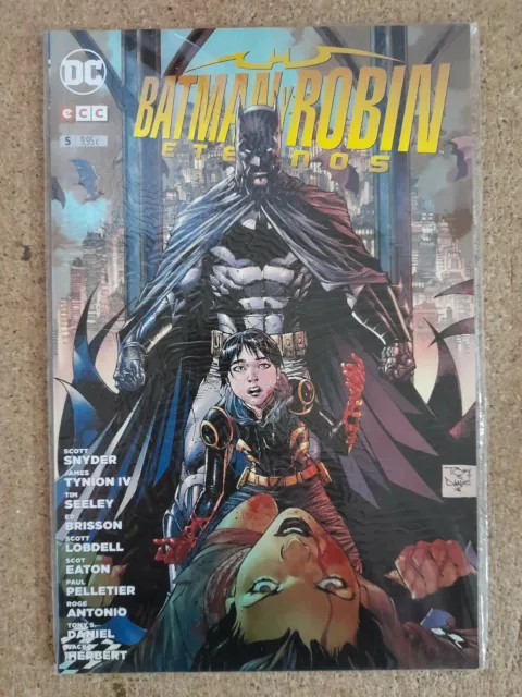 Batman  y Robin Eternos.num.5.DC Comics.ECC