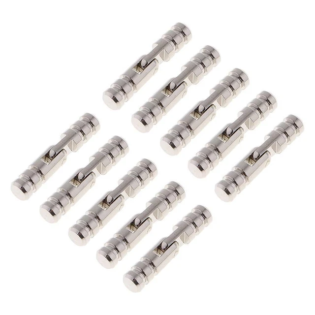 10pcs boîte de cadeau de cuivre de charnière de boîte à bijoux de