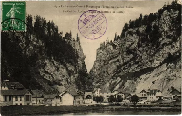 CPA Col des Roches (Route des MORTEAU au Locle) (183517)