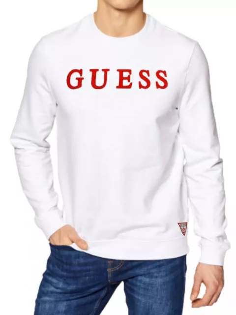 Felpa discount guess rossa